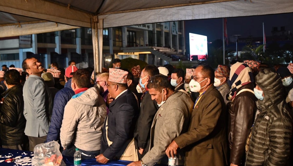 कांग्रेस महाधिवेशन : सहमहामन्त्रीको मतगणना हुँदै